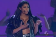 Nicki Minaj Makes David Guetta’s ‘Hey Mama’ Performance Worth Watching