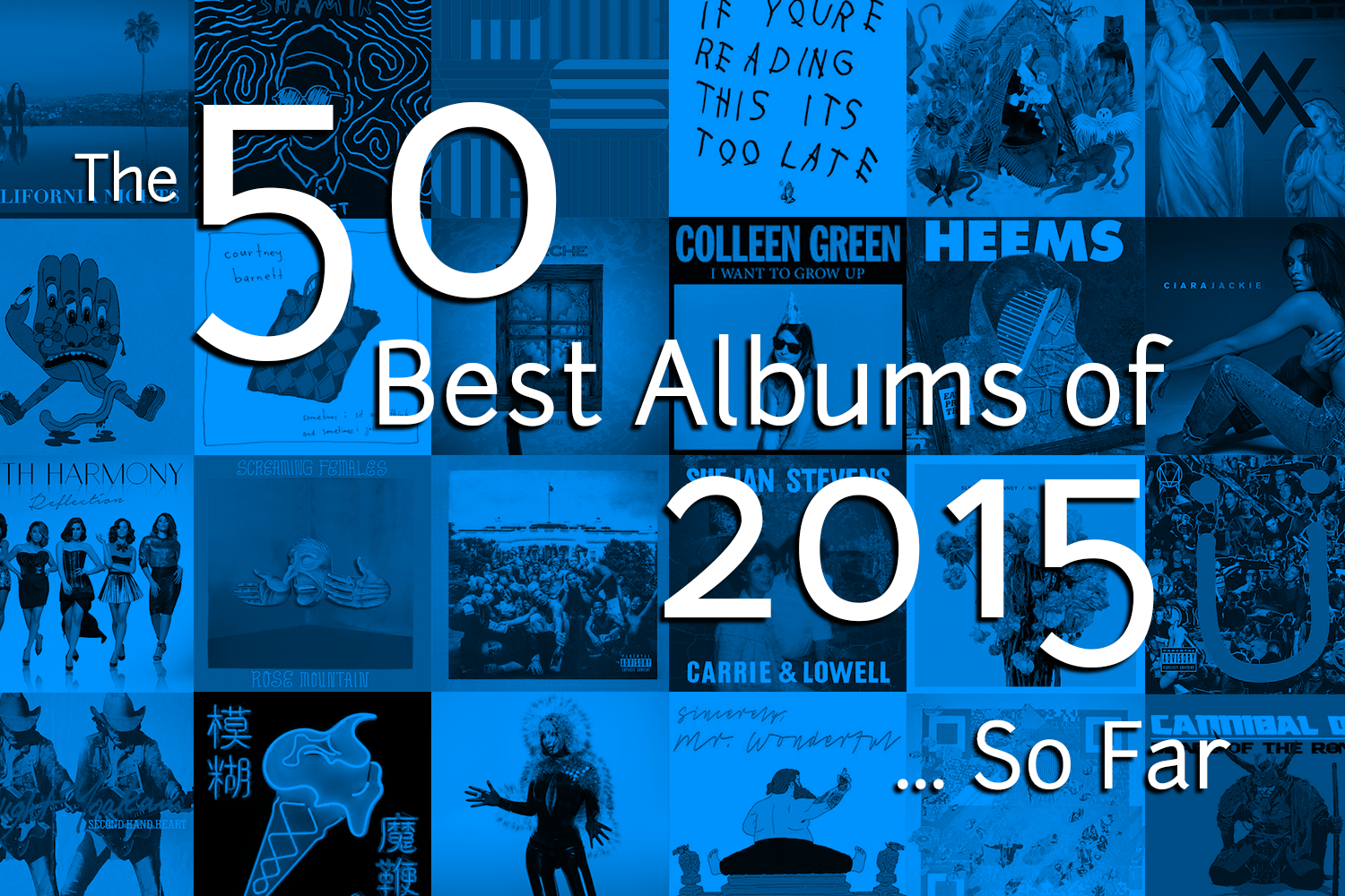 the best albums of 2015