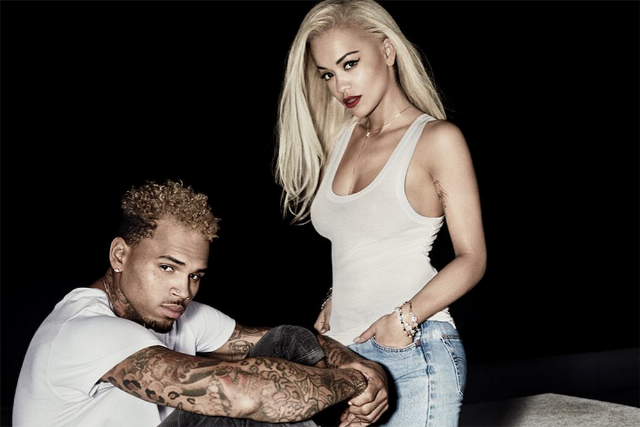 Rita Who and Chris Brown