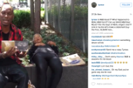 R&B Singer Tyrese Uses Homeless Person as a Prop to Shill New Album