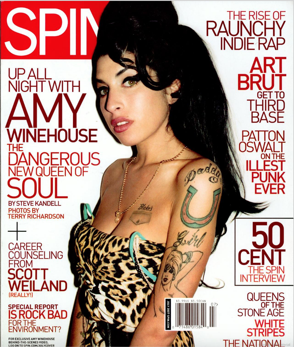 Amy Winehouse 2007 cover
