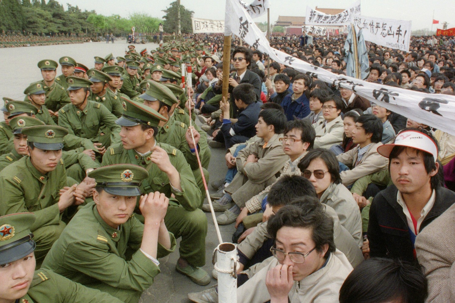 Резултат с изображение за chinese students protest 1989