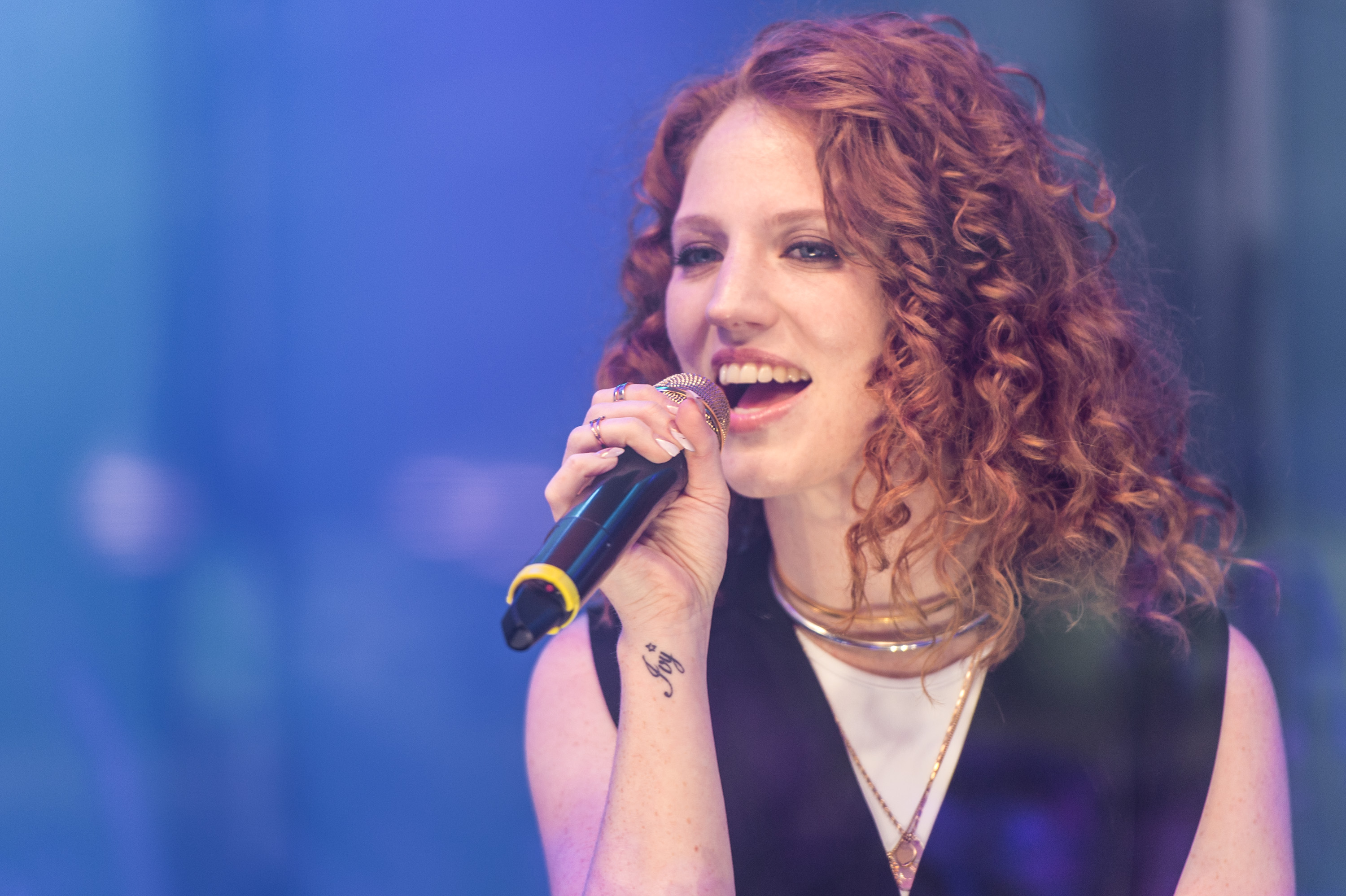 Jess Glynne at Celebrity Big Brother Launch