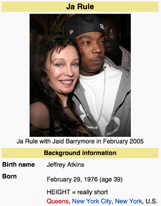 Ja Rule Is Mad That Wikipedia Says He S Short Spin Ja Rule Is Mad That Wikipedia Says He S Short Spin