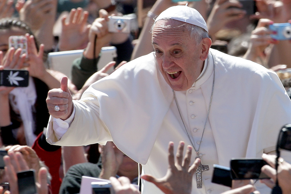 Oh My God, Pope Francis Is Releasing a Pop-Rock Album