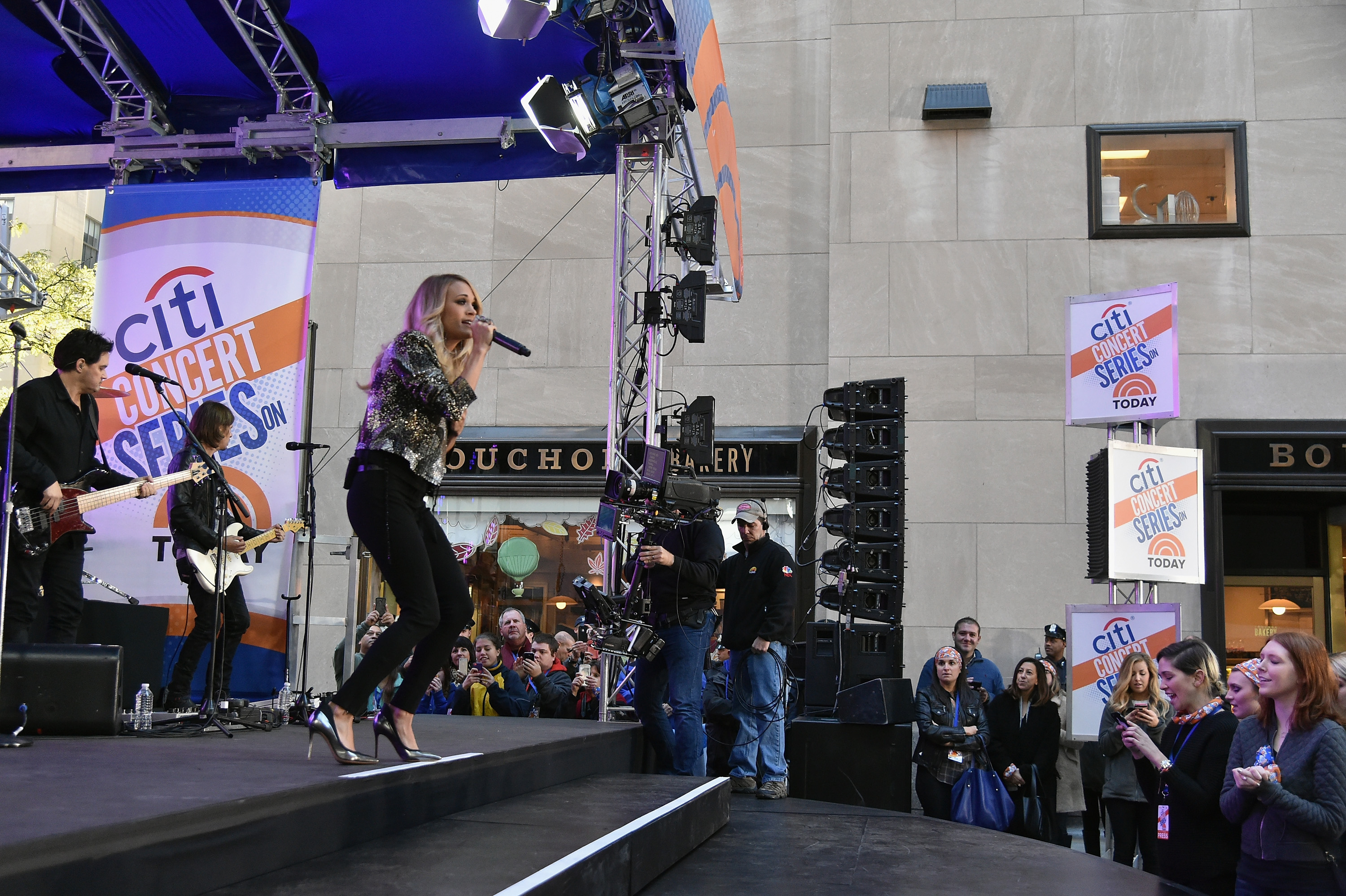 Carrie Underwood's Performance On The Citi Concert Series On Today