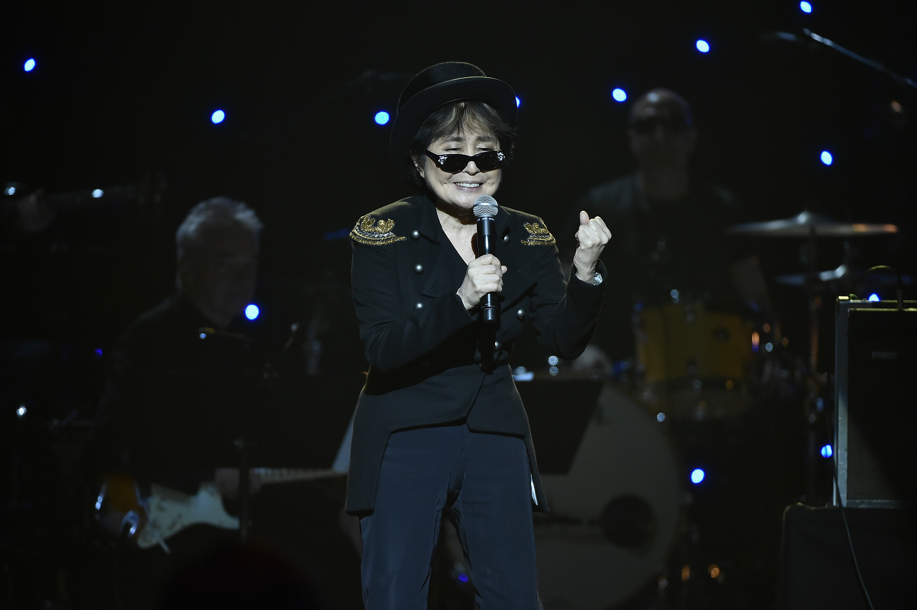 Yoko Ono at Imagine: John Lennon 75th Birthday Concert