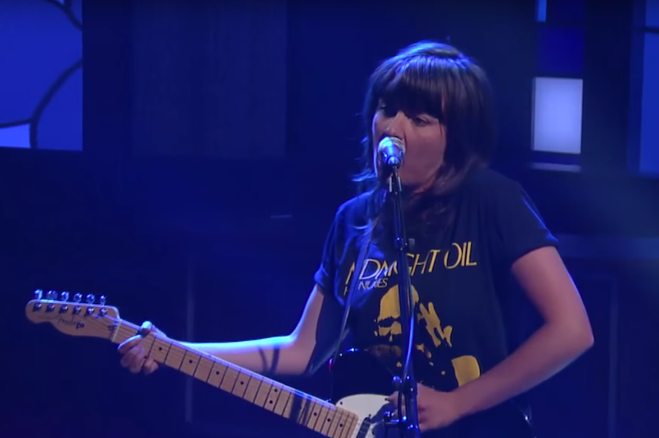 courtney barnett, nobody really cares if you don't go to the party, colbert