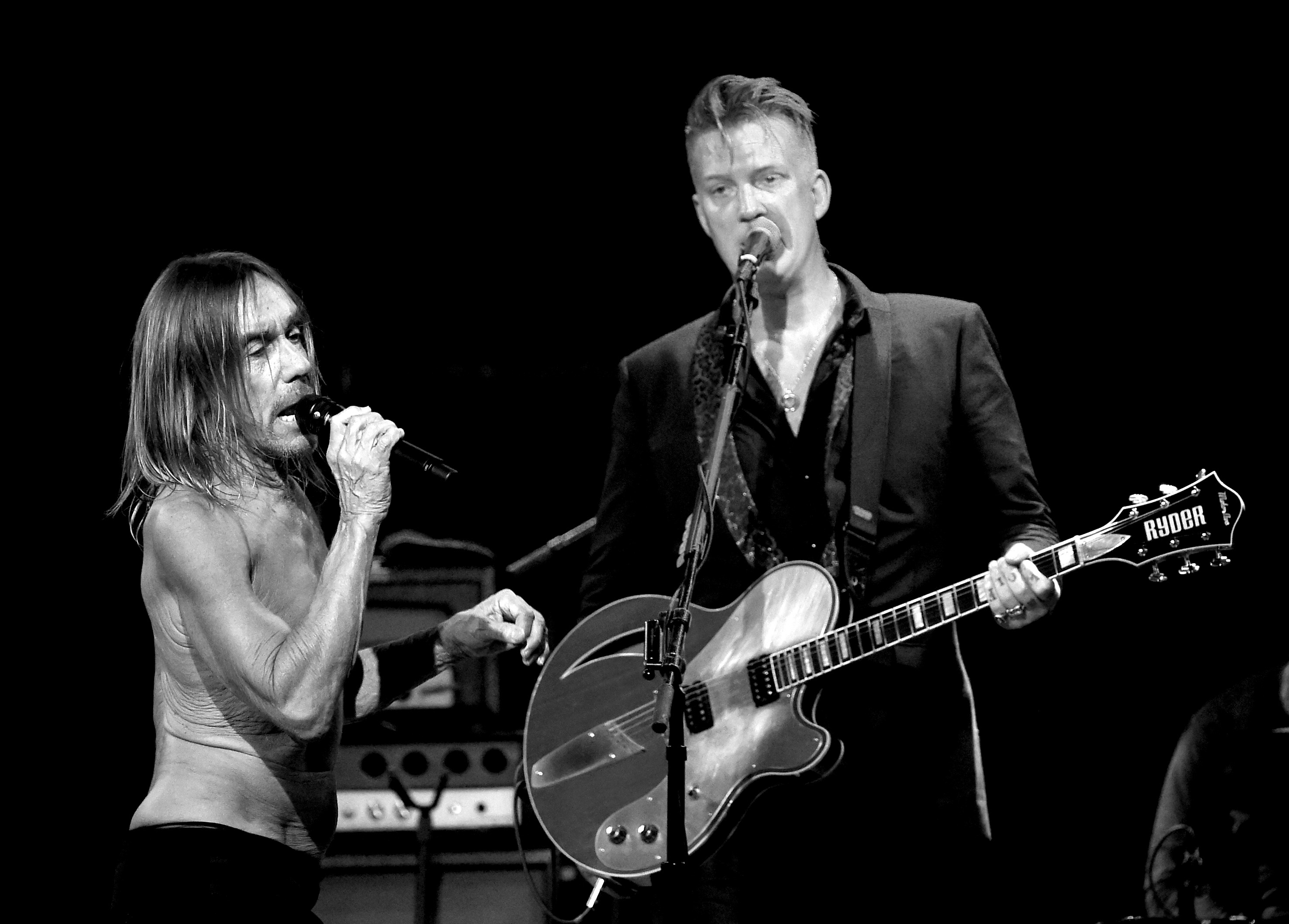 Iggy Pop and Josh Homme Perform at Teragram Ballroom for the Post Pop Depression Tour