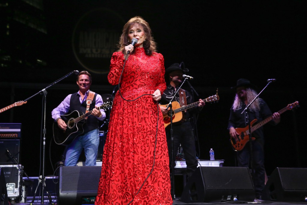 Loretta Lynn at the 16th Annual Americana Music Festival