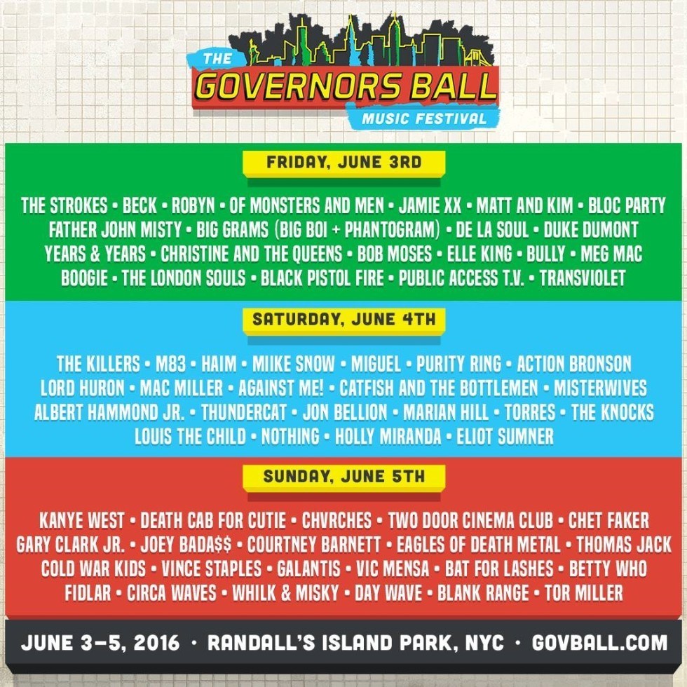 Governors Ball vs. Panorama: Who Has the Better Lineup?