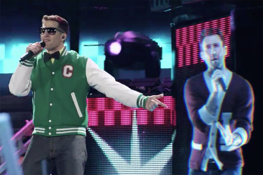 The Lonely Island Brings Out Danny Brown for "Lazy Sunday" Performance
