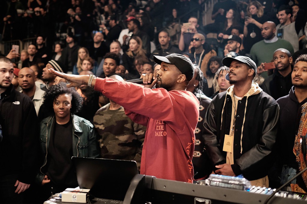 Kanye West at Yeezy Season 3