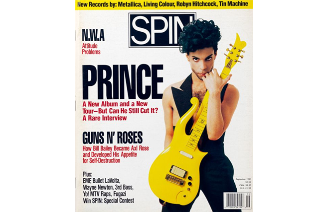 prince, spin, 1991 cover story