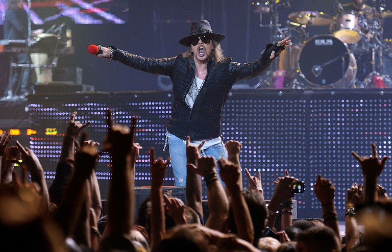 Guns N' Roses And Sebastian Bach Perform At The Joint At The Hard Rock Hotel & Casino