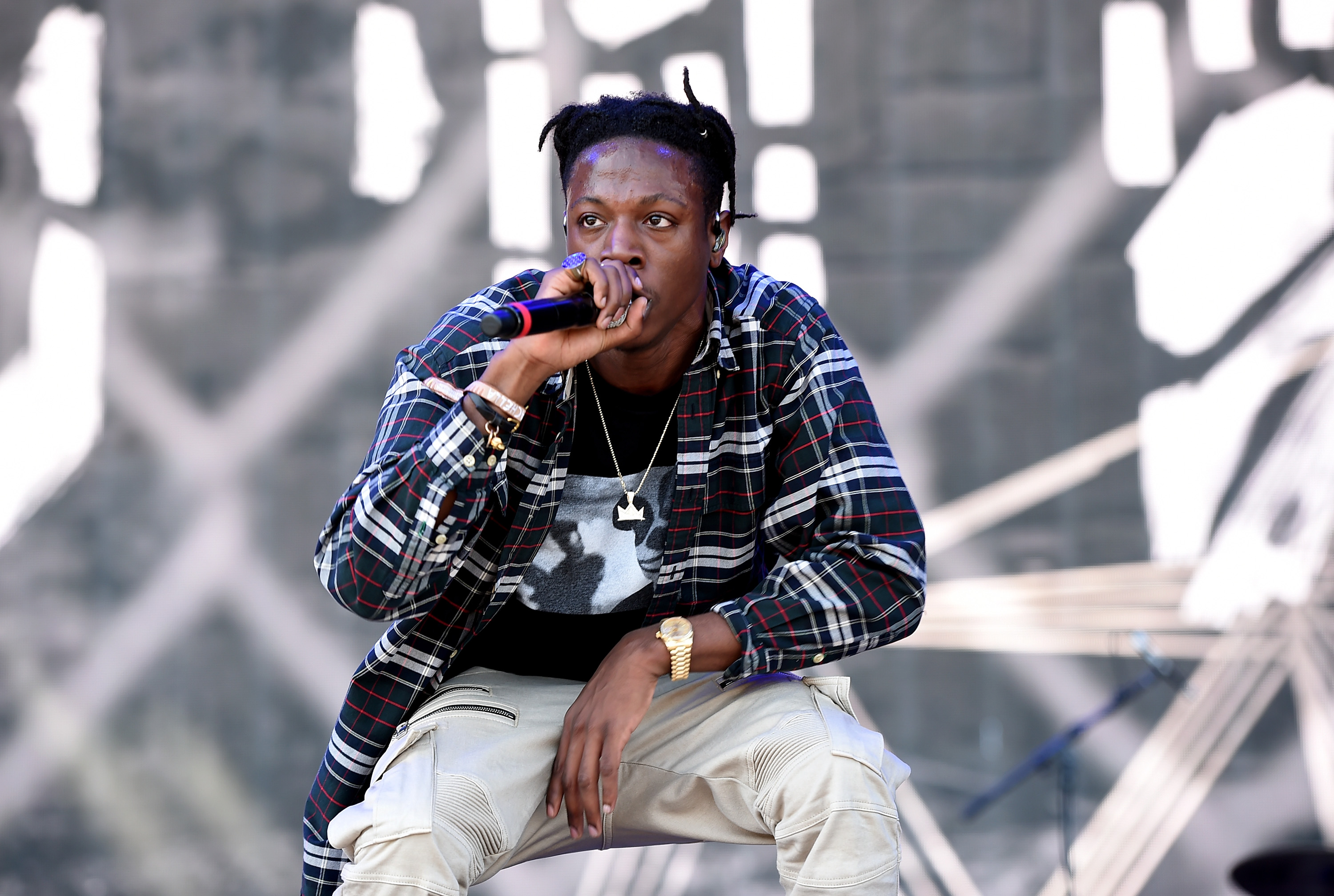 Joey Bada$$ at 2016 Coachella Valley Music And Arts Festival - Weekend 2 - Day 1