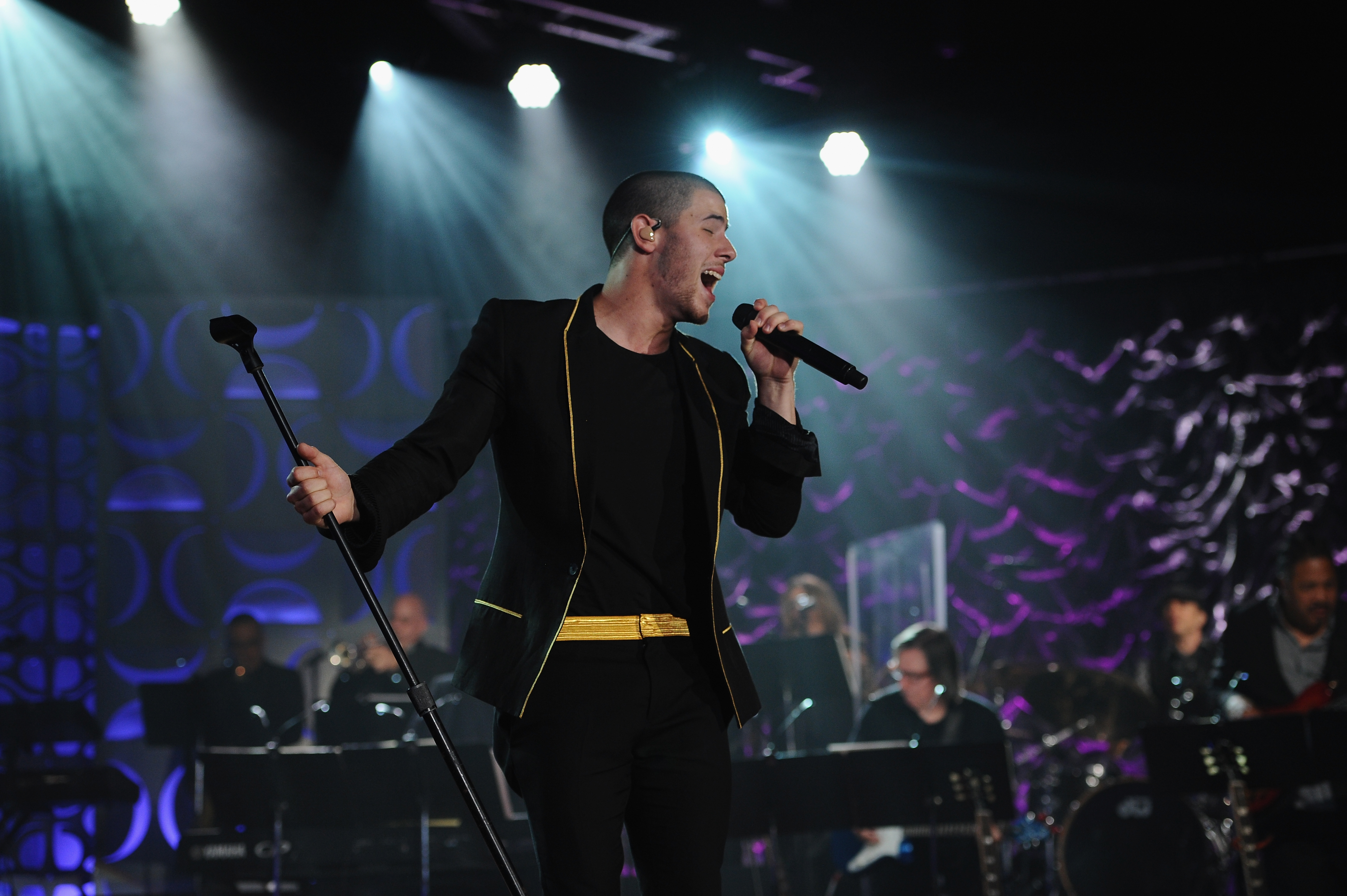 Nick Jonas at the Songwriters Hall Of Fame 47th Annual Induction And Awards - Show