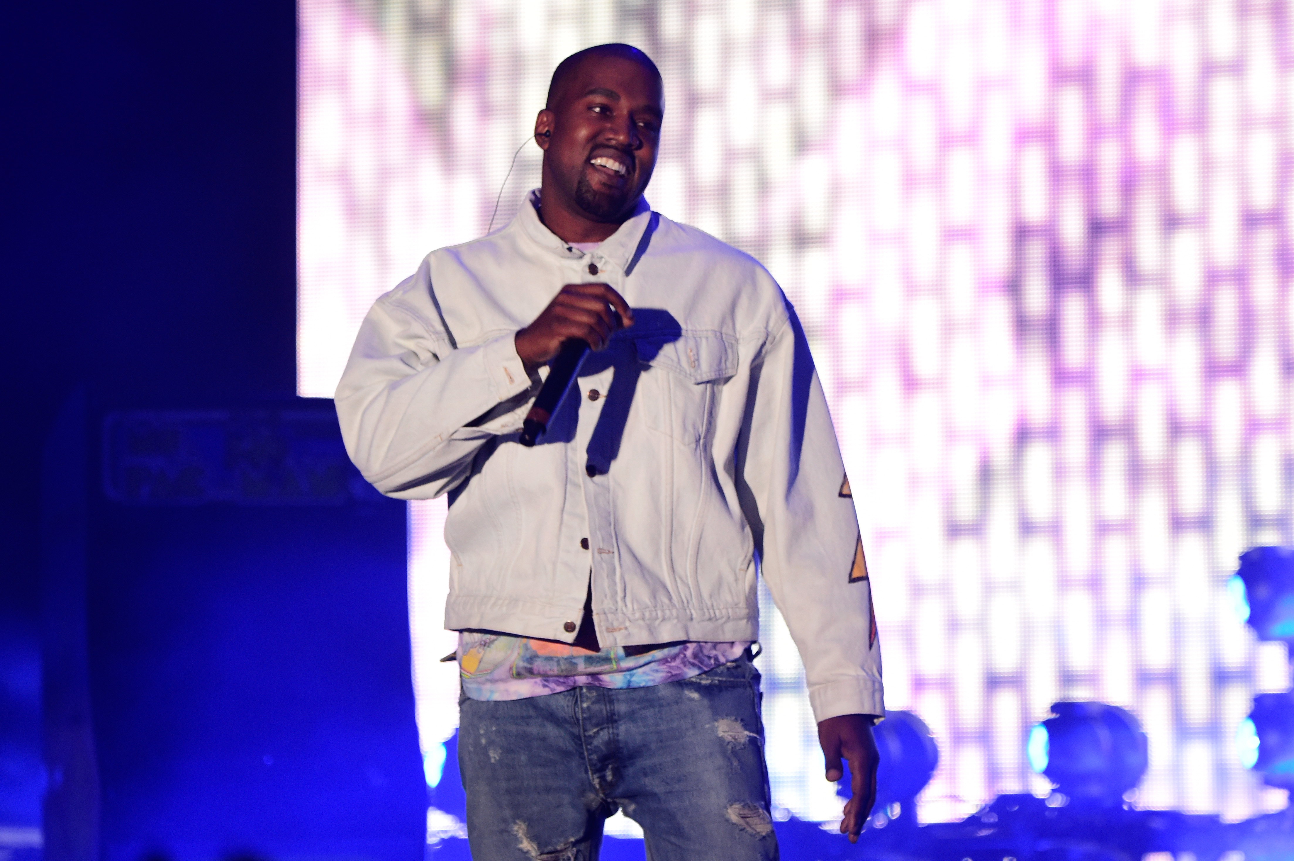 Kanye West at 2016 Coachella Valley Music And Arts Festival - Weekend 1 - Day 1