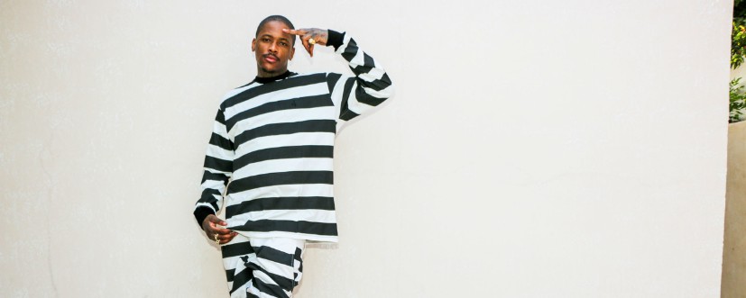 yg red and white striped shirt