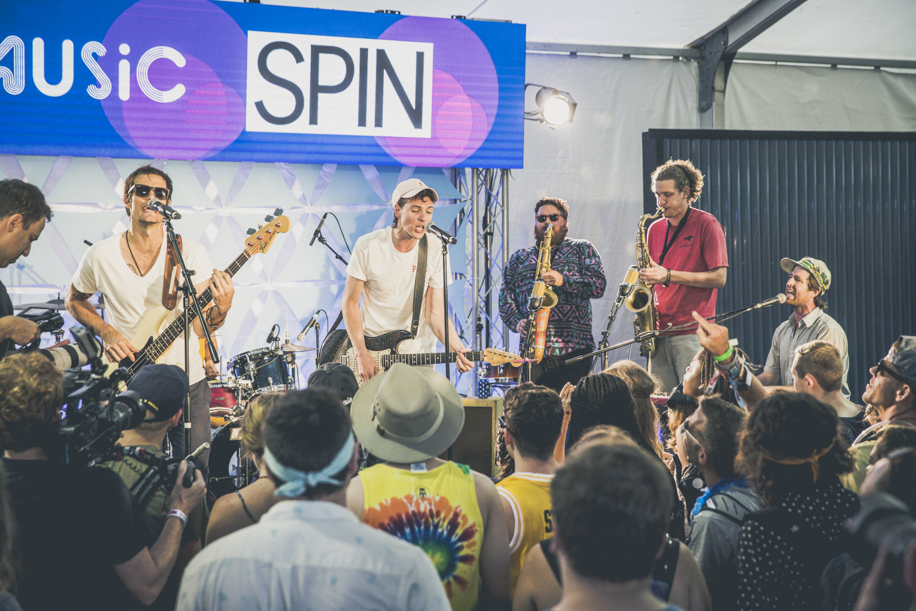SPIN at Lollapalooza 2016: Day 2 at Toyota Music Den with Frank Turner, Louis the Child, and More
