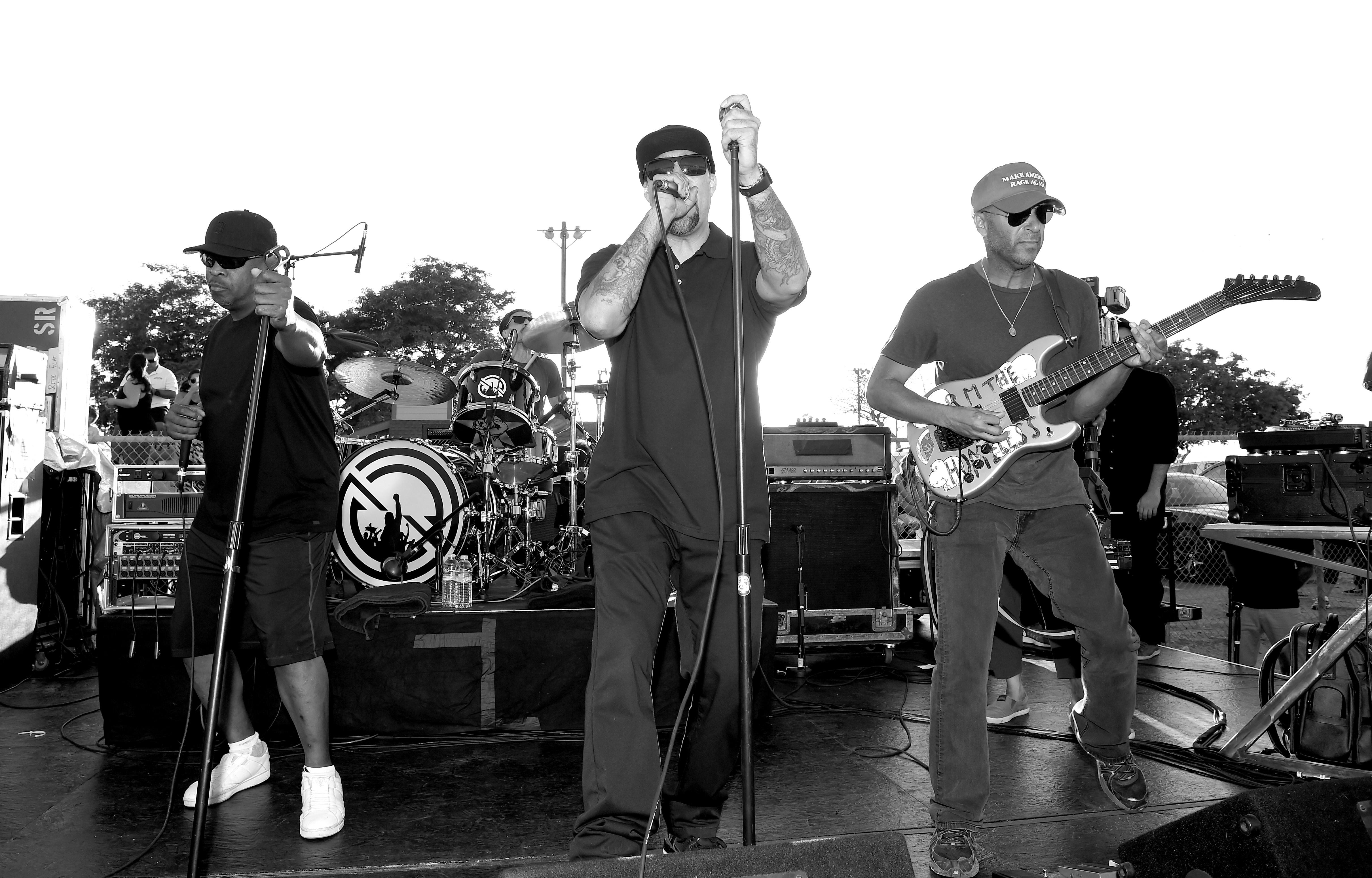 Prophets of Rage Performs Outside Of The California Rehabilitation Center