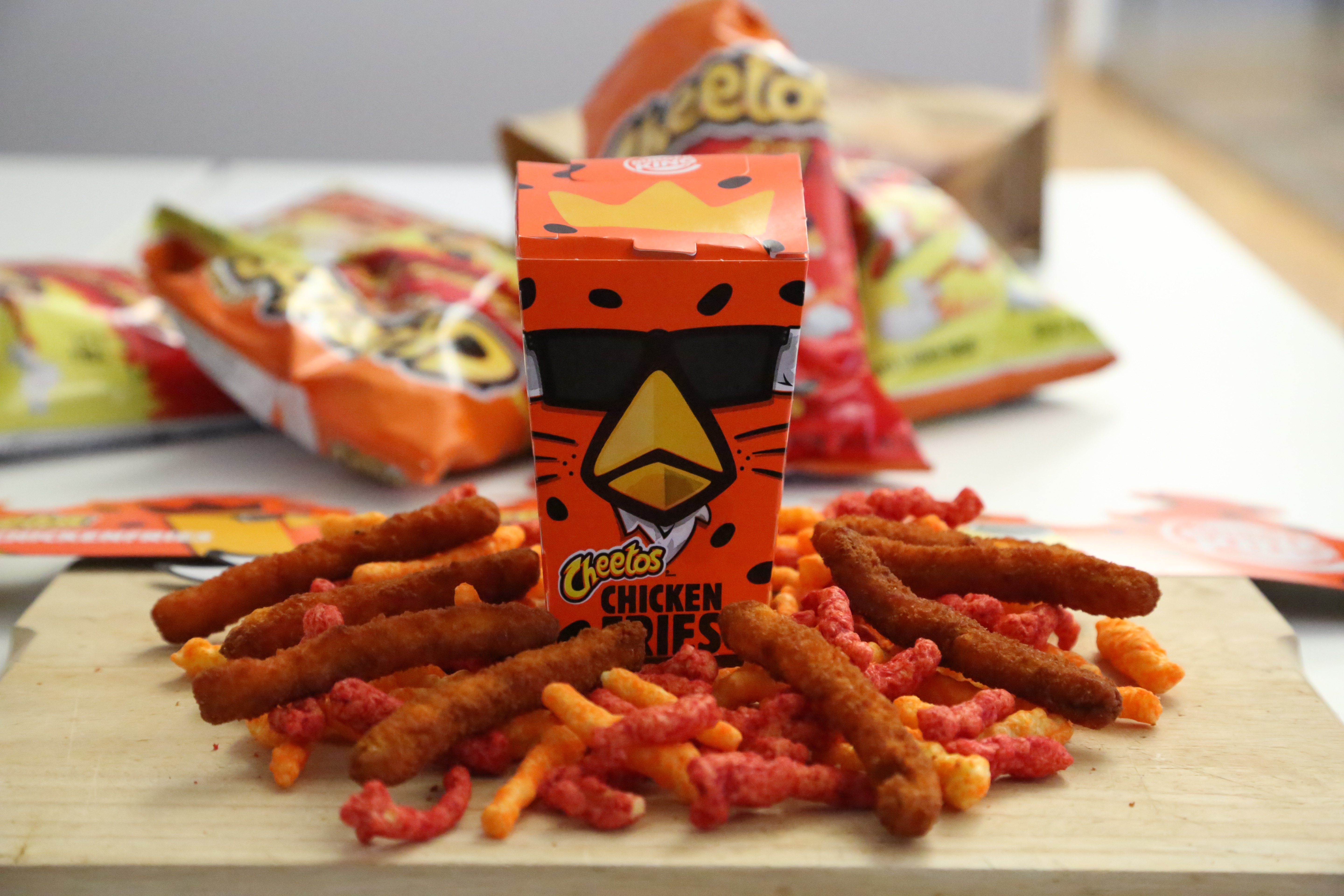 Burger King's newest chicken fries are covered in Cheetos dust