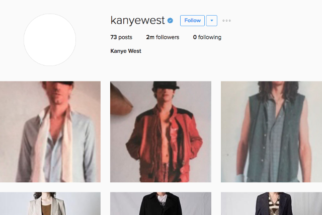 kanye west instagram fashion - how many instagram followers does kanye west have