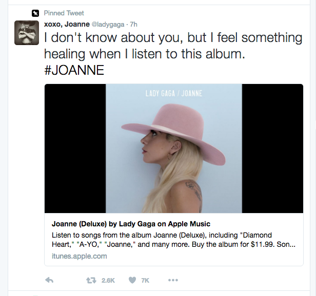 Lady Gaga's Advice for Feeling Better: Listen to Lady Gaga