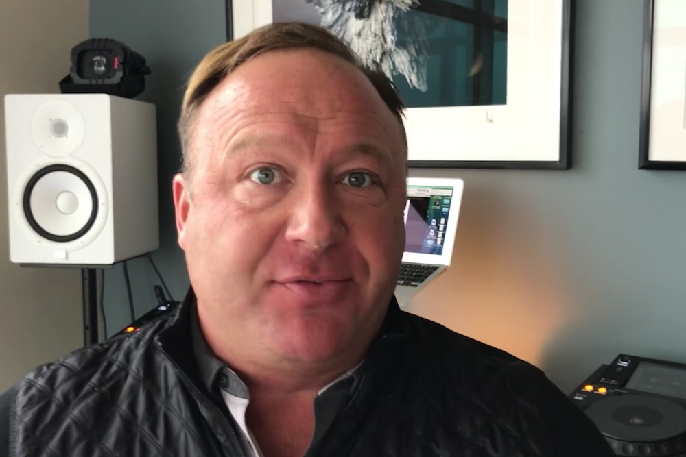 Alex Jones Booted From YouTube, Facebook, Spotify, Apple
