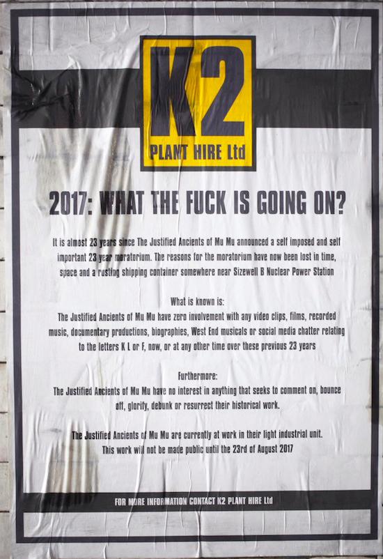 New Bizarre Poster Suggests the KLF are Reuniting