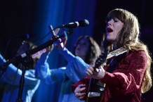 Jenny Lewis And The Watson Twins Perform At Immanuel Presbyterian Church