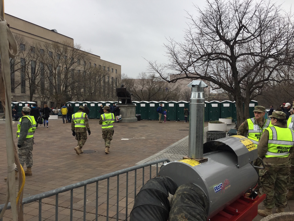 Port-a-Potty Piss Jokes Prevail Despite Attempted Cover-Up at Trump Inauguration