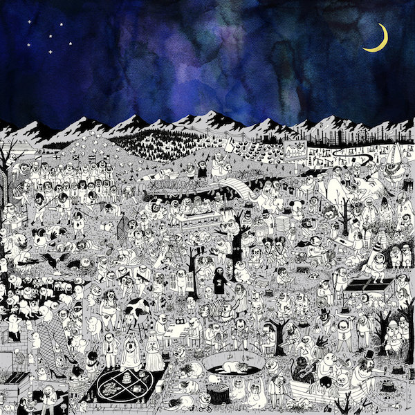 Father John Misty Announces New Album <i>Pure Comedy</i>, Shares Surreal Making-Of Film and Essay” title=”papajoh” data-original-id=”223801″ data-adjusted-id=”223801″ class=”sm_size_full_width sm_alignment_center ” /></p>
<p><b><i>Pure Comedy:</i></b></p>
<p><i></i>01 Pure Comedy 02 Total Entertainment Forever<br />
03 Things It Would Have Been Helpful to Know Before the Revolution<br />
04 Ballad of the Dying Man<br />
05 Birdie<br />
06 Leaving LA<br />
07 A Bigger Paper Bag<br />
08 When the God of Love Returns There’ll Be Hell to Pay<br />
09 Smoochie<br />
10 Two Wildly Different Perspectives<br />
11 The Memo<br />
12 So I’m Growing Old on Magic Mountain<br />
13 In Twenty Years of So</p>
<p><strong>Liner notes essay by Josh Tillman:</strong></p>
<p><i>“What has been </i><i>is</i><i> what will be,</i> <i>and what has been done is what will be done,</i><br />
<i>and there is nothing new under the sun.</i></p>
<p><i>Is there a thing of which it is said,</i> <i>‘See, this is new?’</i><br />
<i>It has been already</i><br />
<i>in the ages before us.</i></p>
<p><i>There is no remembrance of former things,</i> <i>nor will there be any remembrance</i><br />
<i>of later things yet to be</i><br />
<i>among those who come after.”</i><br />
– Ecclesiastes</p>
<p><i>Pure Comedy</i> is the story of a species born with a half-formed brain. The species’ only hope for survival, ?nding itself on a cruel, unpredictable rock surrounded by other species who seem far more adept at this whole thing (and to whom they are delicious), is the reliance on other, slightly older, half-formed brains. This reliance takes on a few different names as their story unfolds, like “love,” “culture,” “family,” etc. Over time, and as their brains prove to be remarkably good at inventing meaning where there is none, the species becomes the purveyor of increasingly bizarre and sophisticated ironies. These ironies are designed to help cope with the species’ loathsome vulnerability and to try and reconcile how disproportionate their imagination is to the monotony of their existence.</p>
<p>Now all of a sudden they expect light in the dark, warmth in the cold, and to make something out of nothing. Cooperation among the species to achieve these goals eventually yields a worldview wherein some among the species believe that there are individuals for whom this type of work is maybe ill-suited. The contribution of the ill-suited is of a more abstract, inspirational nature. The ill-suited begin to make subtle distinctions among themselves that extend beyond “eaten by a bear/not eaten by a bear”. These distinctions involve do-it-ness, cool-face-and-body-ness, craftiness, etc. – an arrangement emerges where these traits can be traded in for better-than-ness. This better-than-ness really starts to run rampant, and the species begins to wonder if there isn’t a Sky-Man in the sky who is perhaps the source of all better-than-ness. It seems like a pretty good explanation for why the species is so important.</p>
<p>Sky-Man pretty much runs the show for a really, really long time, and his inner-circle of better-thans gets increasingly smaller and smaller, even though by the end of his reign everyone in the species considers themselves one. Unfortunately there are some better-thans who get together and decide that one way of better-than-ness is better than other betters-thans’ better-than-ness and teach their little half-formed-brain babies as much (most who interpret this distinction as “me’s” vs. “not-me’s”). “Not-me’s” eventually come to encapsulate everyone that is not a single “me” at any given time, and this paves the way for incredibly distasteful behavior until the species arrives at a place of such alienation and fear there is really nothing so horrible that one of them wouldn’t do to the other. To deal with this less than ideal state of affairs, which seems suspiciously incompatible with how progressive and evolved they are by this point, they set about to entertain themselves into an oblivion with politics, sex, ?nance, philosophy, and other games of war. This they do until they are so numb, and the idea of any “not-me” so untenable, that they are blissfully incapable of noticing they’re all dead. This happens more or less on an in?nite loop until the end of time.</p>
<p>Something like that.</p>
<p>Imagine if you will, as the album starts, that you’re way out in space looking at the earth and, though it’s impossible to “fall” through space, you start a free fall anyway in the direction of the bright blue marble. For the next 75 minutes you plummet toward the earth, losing more and more perspective on what an abstract and impermanent place our planet is, how predictably we step on the same rakes, slip on the same banana peels over and over again through the ages, quickly becoming more and more immersed in the very messy business of being a human – the dubious privilege of being here, the elusiveness of meaning, true love and its habitual absence, random euphoria and the inexplicable misery of others, truth and its more alluring counterfeits, the sophistication of answers that don’t make any sense, the barbarism of our appetites, lucky breaks and injustice, faith and ignorance, crippling, mind-numbing boredom, and the terror of it all ending too soon. Before you know it, you’ve delicately crash-landed and ?nd yourself lying on your back looking up at the stars. If you’re lucky, with someone you love; even if just for a day, a year, a lifetime. Though just an hour has passed you have no recollection of what the earth looked like from the far-?ung reaches of space, nor how simple it all seemed a matter of minutes ago.</p>
<p>I know everyone doesn’t feel the same about what’s going on right now. What for some is clearly garden-variety violent white nationalism serving as a catch-all for any number of paranoia-induced anti-fantasies foisted upon the poor and uneducated precisely by the ideologues bent on manufacturing voters who can be manipulated into voting against their own interests by making good and sure they remain poor and uneducated before cravenly blaming their problems largely on people bearing distinctions like race, gender, and sexuality so people forget everything that’s good about the American experiment, is to others an opportunity to wrench the country back from the in?uence of hypocritical corporate tyrants bent on enslaving our minds with spineless liberal rhetoric in order to justify wiping out the jobs of decent people so they can ful?ll their fey utopian dream of an impossible global community designed to pro?t only its architects (probably Banking Consortiums, pedophile rings, and de?nitely The Illuminati).</p>
<p>This album does not espouse either of those views.</p>
<p>Both of those views take for granted a certain degree of sophistication, or at least a knack for cooperation, that I’m absolutely convinced humans do not possess; not to mention some kind of innate logic to the proceedings here on Earth – which make a much better case for being some kind of demented joke than anything else.</p>
<p>The terrifying reality concerning the dilemma above is everything is chaos and no one is really in control of anyone or anything.</p>
<p>But what about the well-documented history of humans making life a living hell for other humans since time began?</p>
<p>There is no intellectual, political, or spiritual explanation that will ever satisfy anyone for longer than a moment, least of all this, the only explanation with any dignity. The explanation that appeases both our instincts for compassion and liberation. The explanation that we can either accept and move forward together or keep screaming to our respective heavens, “Why, God, why?”</p>
<p>Things are the way they are because this is how we, the human race, want them.</p>
<p>This is how we want it.</p>
<p>Hold the motherfucking phone. Josh Tillman, you have said and done some stupid fucking things since we’ve known you, but this is too much.</p>
<p>Now the liberals and the conservatives are both outraged because that is a sentiment that is so profoundly insensitive to the ways in which the other side is clearly wrong in objective ways regarding basic decency, but what’s the alternative? We’re either all complicit in this purest comedy, or the people who aren’t to blame are at war with the people who are to blame until everyone is dead. Simple as that.</p>
<p>Is progress possible? What does it look like? The conversion of everyone to our respective beliefs? Well, we’ve seen how that typically goes. The destruction of everyone who fails to conform? That’s not it. The erection of institutions with the power and infrastructure to enforce a rule of law with the good of as many as possible at heart? Not much evidence for that panning out.</p>
<p>What I recommend is this: we return to the Vedic cycle and submit ourselves to the likelihood that many of us will end up getting eaten by bears. It’s only natural. What if instead of imbuing our expectations for the quality of our lives to include perpetual happiness, dream ful?llment, excessive painlessness, existential certitude, material wealth, and all variety of romantic stimulation, we were just grateful for every day that didn’t involve getting eaten by a bear? What if progress only meant literally progressing from one day to the next without getting violently dismembered by a 9-foot tall, 500-pound grizzly?</p>
<p>The irony here of course is that many more humans than we’d like to think, most of whom are not reading the interminable liner notes to a folk rock album, do live in daily, perpetual fear of getting killed by a mammal far more terrifying than a bear, and I think you know the one to which I refer. This form of mammal attack is made all the more nightmarish by virtue of the fact that the mammal in question kills purely ideologically. Bears kill because they’re hungry; they’re very reasonable in that way. So maybe we should submit ourselves to their authority. Bears we can trust.</p>
<p>Bottom line is that as long as we expect to live in such a way – immune to the natural laws of this godless rock that govern everything else here – human existence will continue to be a cruel joke. I fear, however, that it is too late for us to go back into the natural order. We have no desire to return to our primal scene. We like the way things are. We’ve got sandwiches when we’re hungry! Airplanes for when we want to go somewhere! Social media when we want our voices to be heard by all God’s creation! We know that these magical conveniences come at a staggering price, and that excess for the few is based on the scarcity of the many, but that’s why we invented the business of globalization! We’ve already built the wall! It’s a great, great wall that goes up to the heavens and is as transparent as museum glass. It’s a beautiful wall that winds surgically through nations, cities, neighborhoods, and sometimes even homes. It is a globe within a globe, and those who live within its interior are as clueless as to what’s happening on the other side as we are to what’s happening right now on the far side of Mars.</p>
<p>There’s only one creature that can penetrate that wall, friends, and it is bears. Bears can smash through that glass like a pitcher of sugar water through a brick wall. The equalizing revolution of bear justice is coming too. Sooner than you think. As it gets hotter and hotter, they’re coming. They’re coming into our neighborhoods, they’re coming into our schools, into our churches, into our banks, into our places of business, into our governments, into our beds.</p>
<p>The joke is that the best we can do is keep on keeping on, which we’ve proven ourselves pathologically adept at. We’re going to save the planet alright, and it will be a glorious sacri?ce just like the Sky-Man we invented showed us how.</p>
<p><i>Bears, man.</i></p>
</p></p></p><p>To see our running list of the top 100 greatest rock stars of all time, <a href=