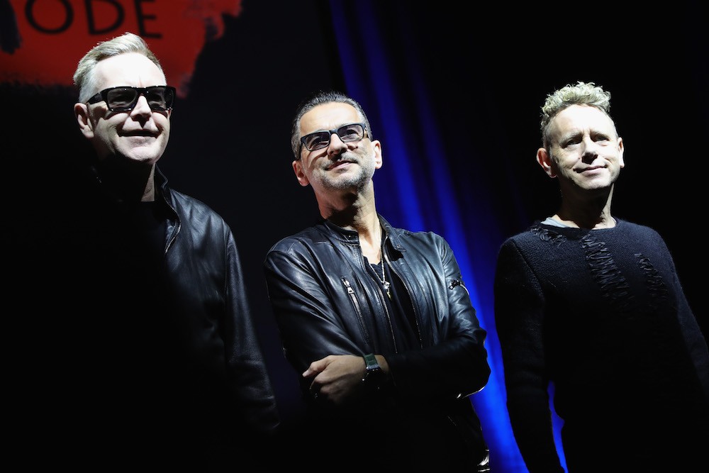 Depeche Mode Press Event In Milan