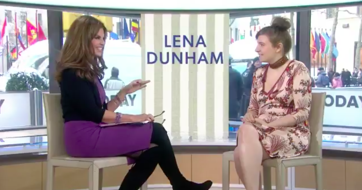 Lena Dunham & Ben Lee Psychoanalyzed Noel and Liam Gallagher Last Night With Help From Brad Pitt