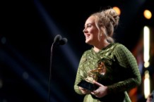 adele grammys 2017