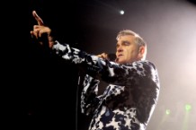 Morrissey Performs At Hollywood High School With Kristeen Young