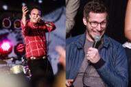 Future Islands to Andy Samberg: “Are There Tons of Harps at Your House?”