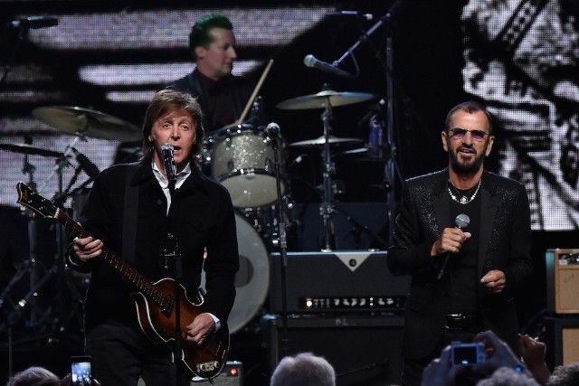 Paul McCartney Ringo Starr