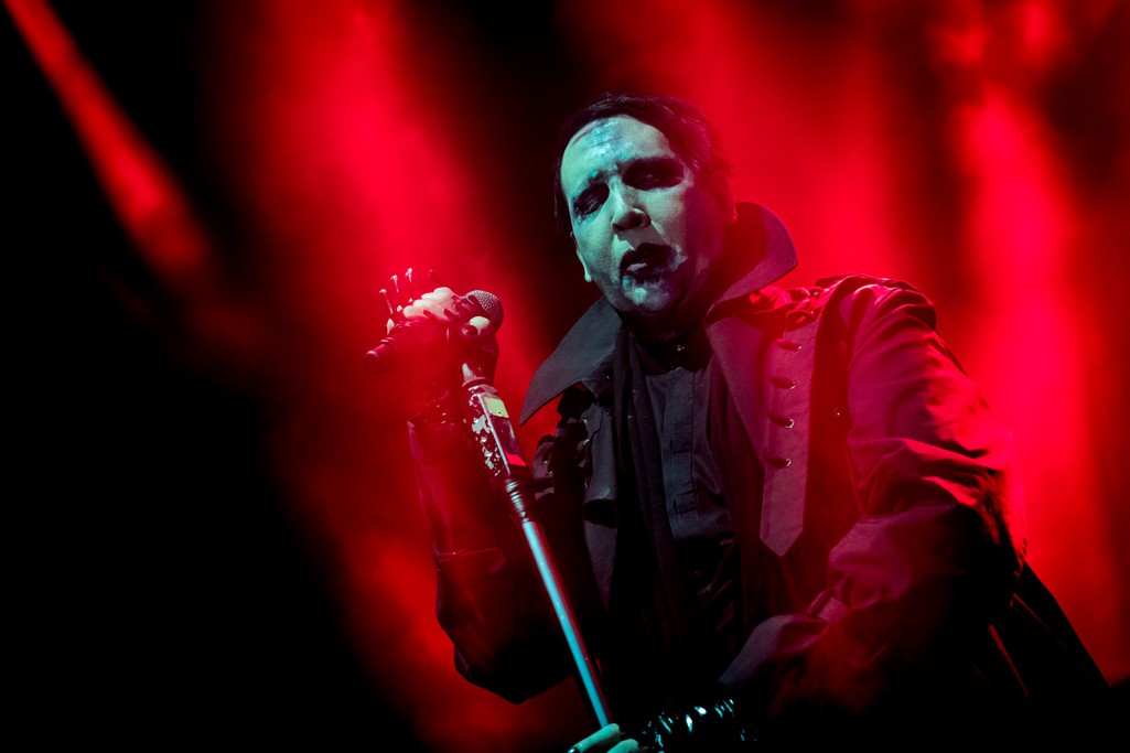 Report Marilyn Manson Hospitalized After Stage Prop Collapse SPIN