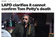 How the Media Accidentally Killed Tom Petty