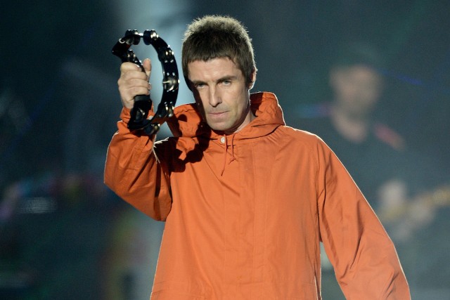 Image result for Liam Gallagher tambourine