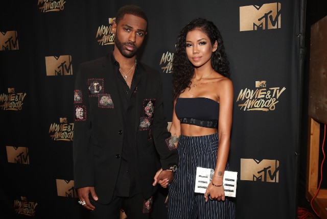 big sean likes to kiss jhené aiko u0027s detailed tattoo of his face spin big sean likes to kiss jhené aiko u0027s detailed tattoo of his face spin