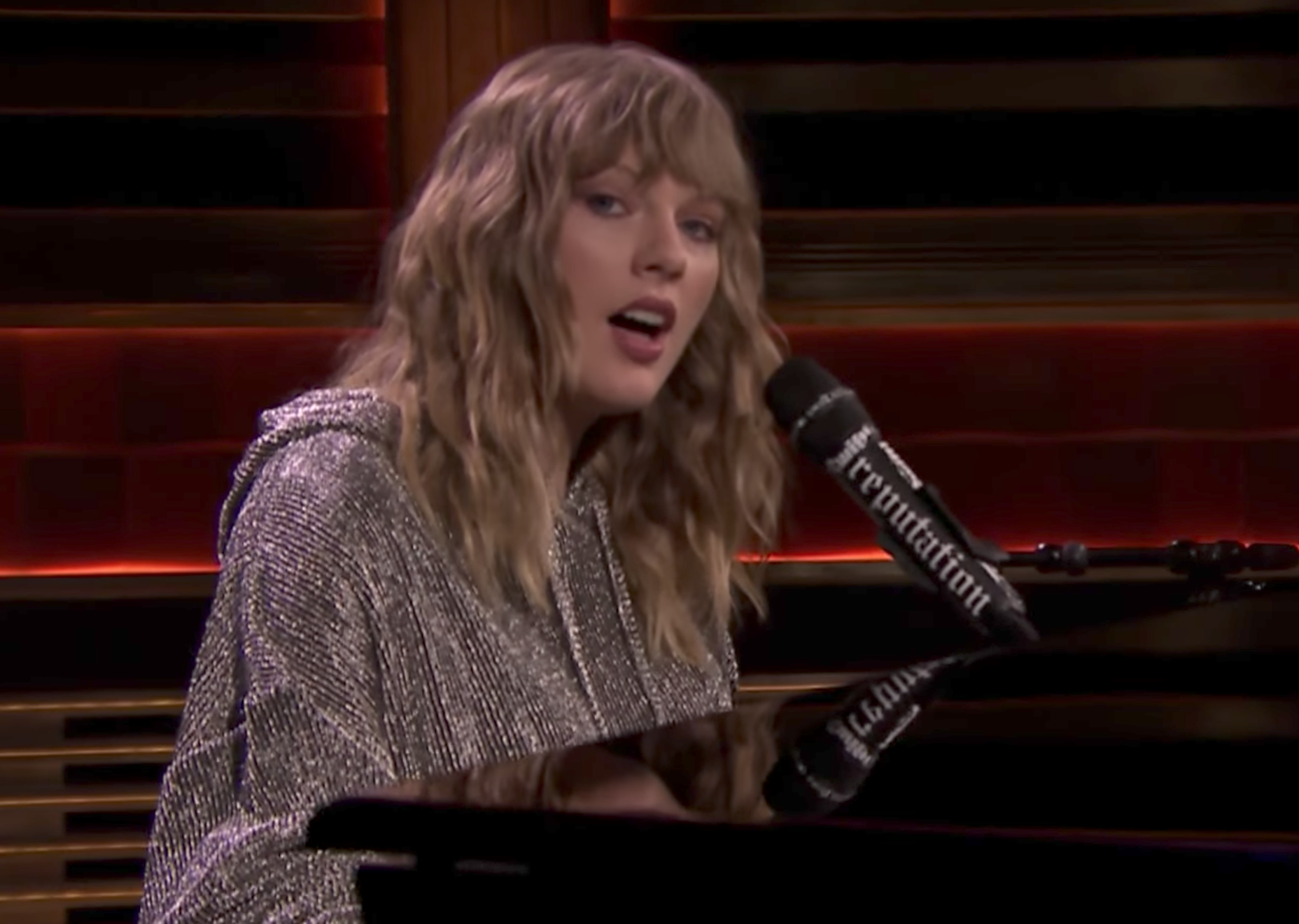 taylor swift new year's day lyrics jimmy fallon