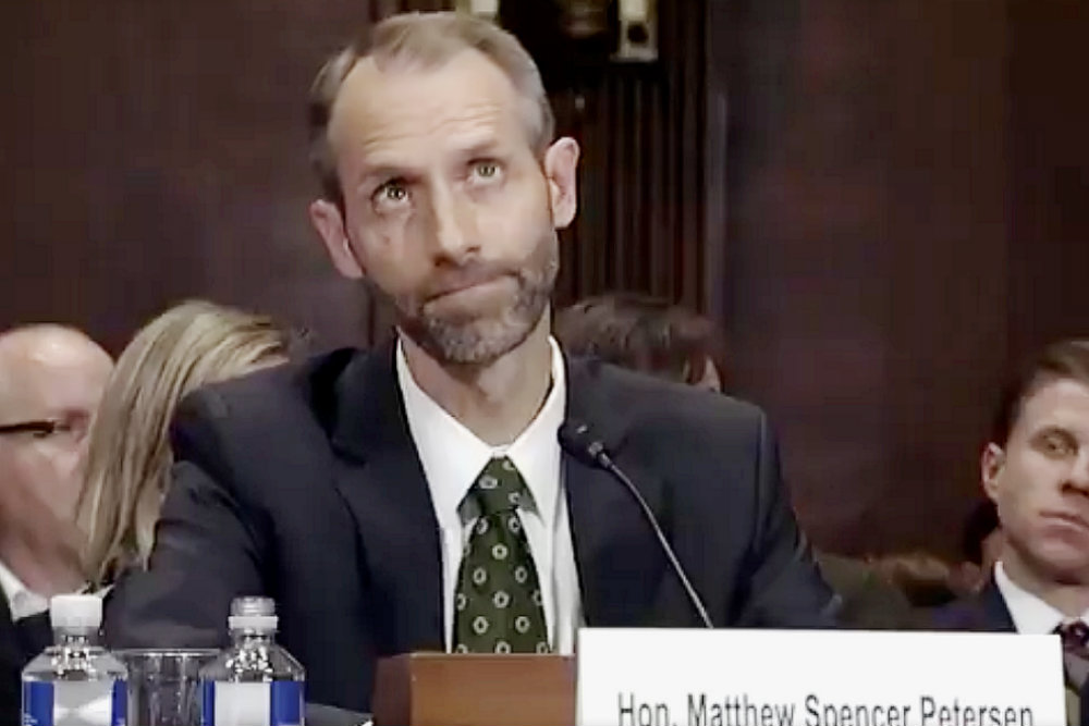 Trump judicial nominee Matthew Spencer can't answer basic legal questions