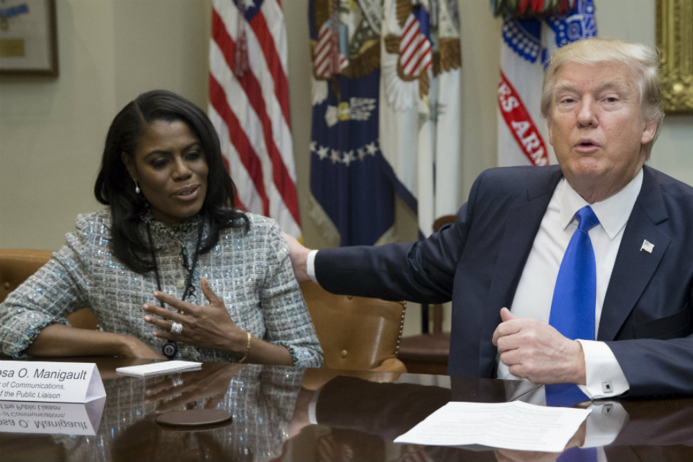Omarosa Manigault Newman dragged from White House by security