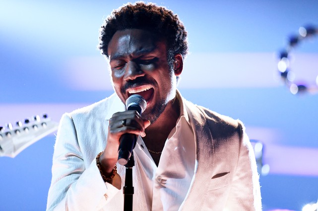 Image result for childish gambino grammy 2018