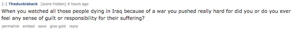 David Frum Didn't Seem Very Keen on Answering Questions About the Iraq War in His Reddit AMA