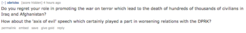 David Frum Didn't Seem Very Keen on Answering Questions About the Iraq War in His Reddit AMA