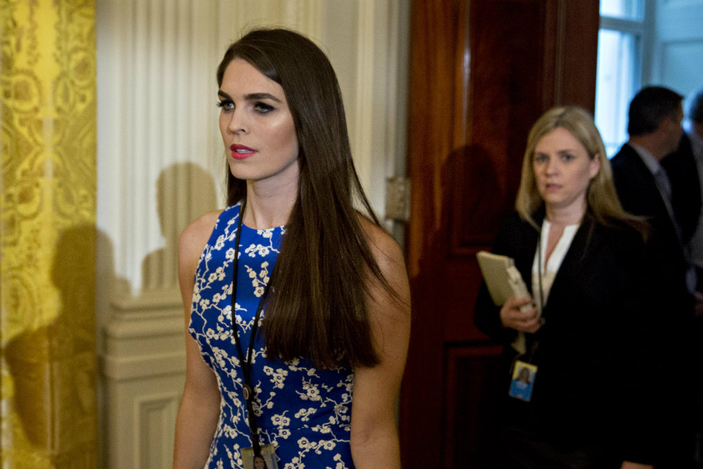 Staffers refer to Ivanka as Trump's wife and Hope Hicks as Trump's daughter